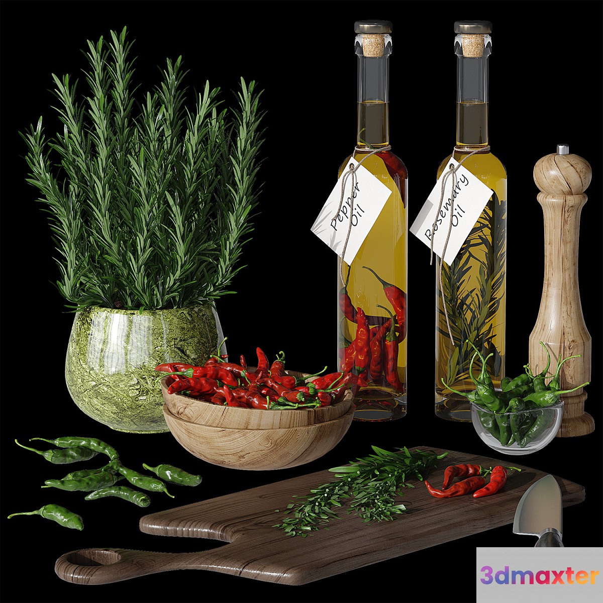 Kitchen decor set - No.5