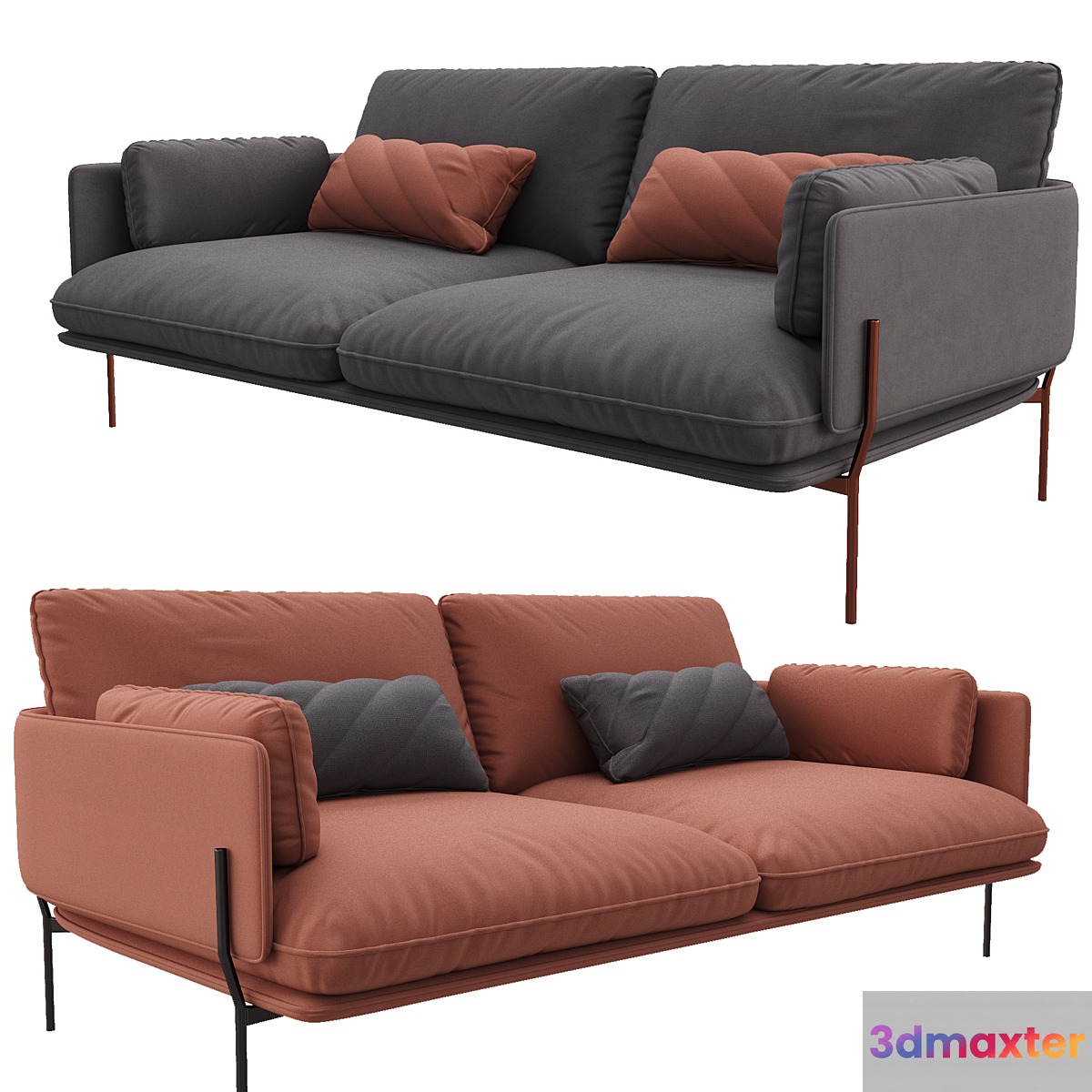 Sofa & TRADITION CLOUD 3D Max