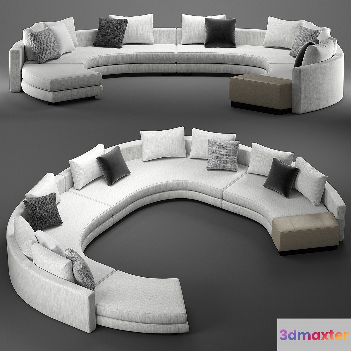 minotti daniels arrangement D 3D Max