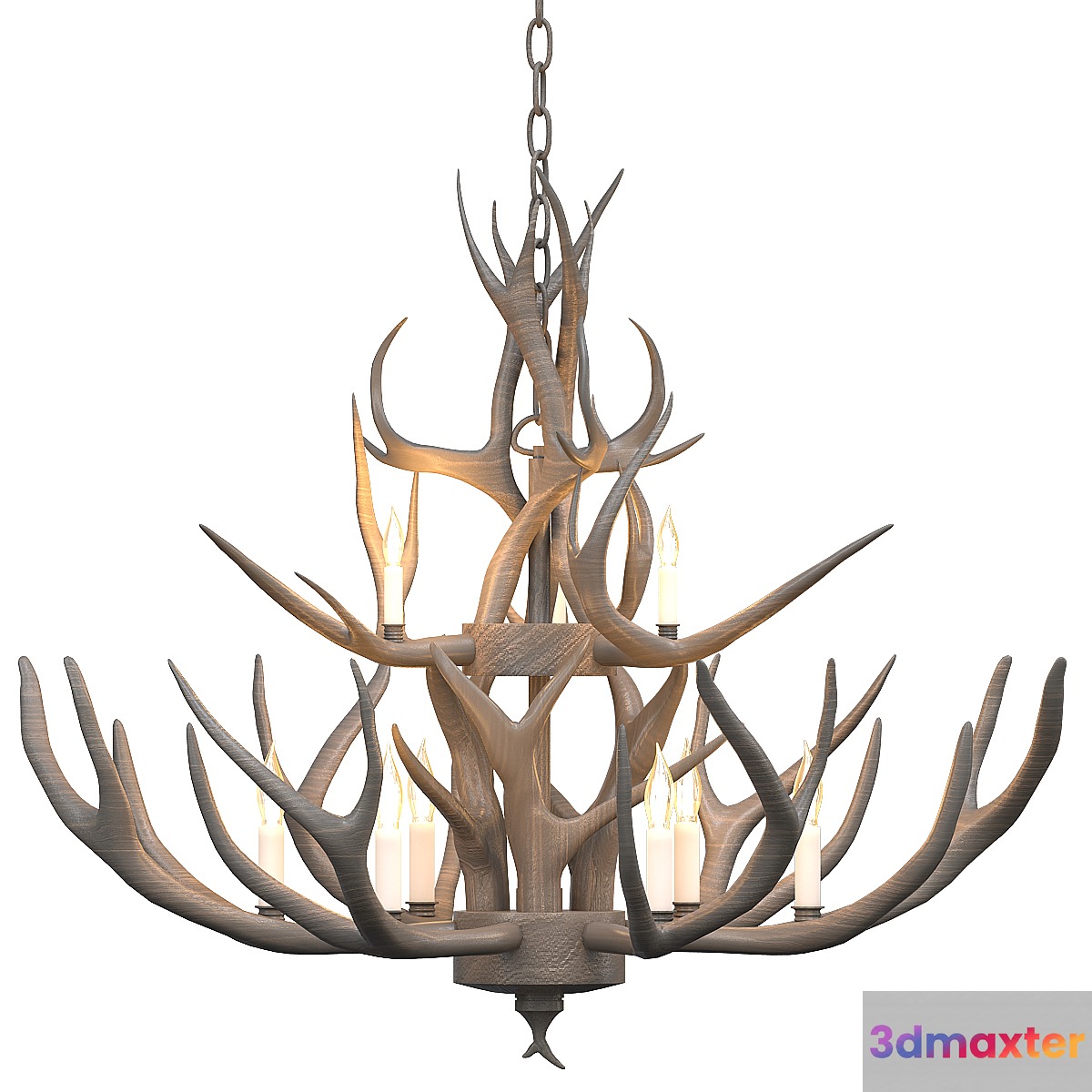 Chandelier by CANDELA_12 3D Max
