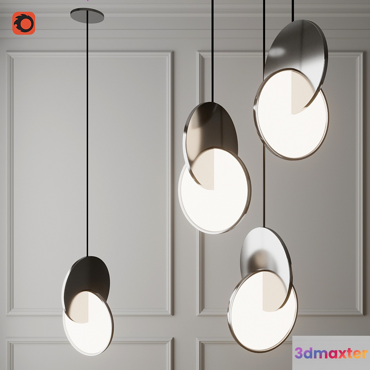 Eclipse Pendant Light - No.3