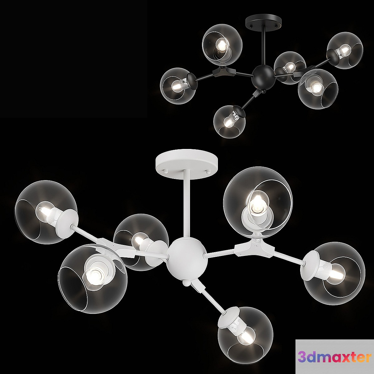 78506x Beta Lightstar Chandelier 3D Max