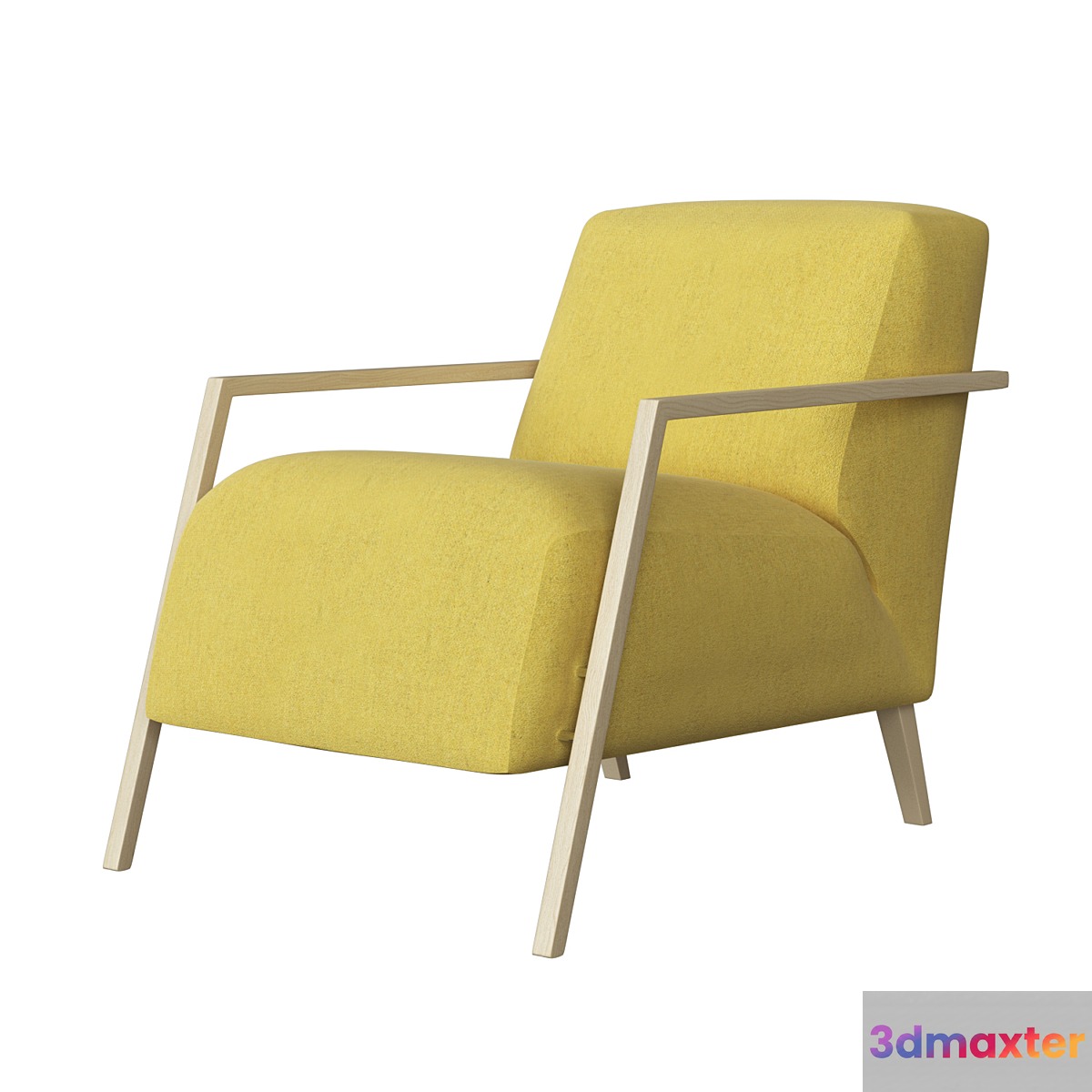 Foxi armchair 3D Max