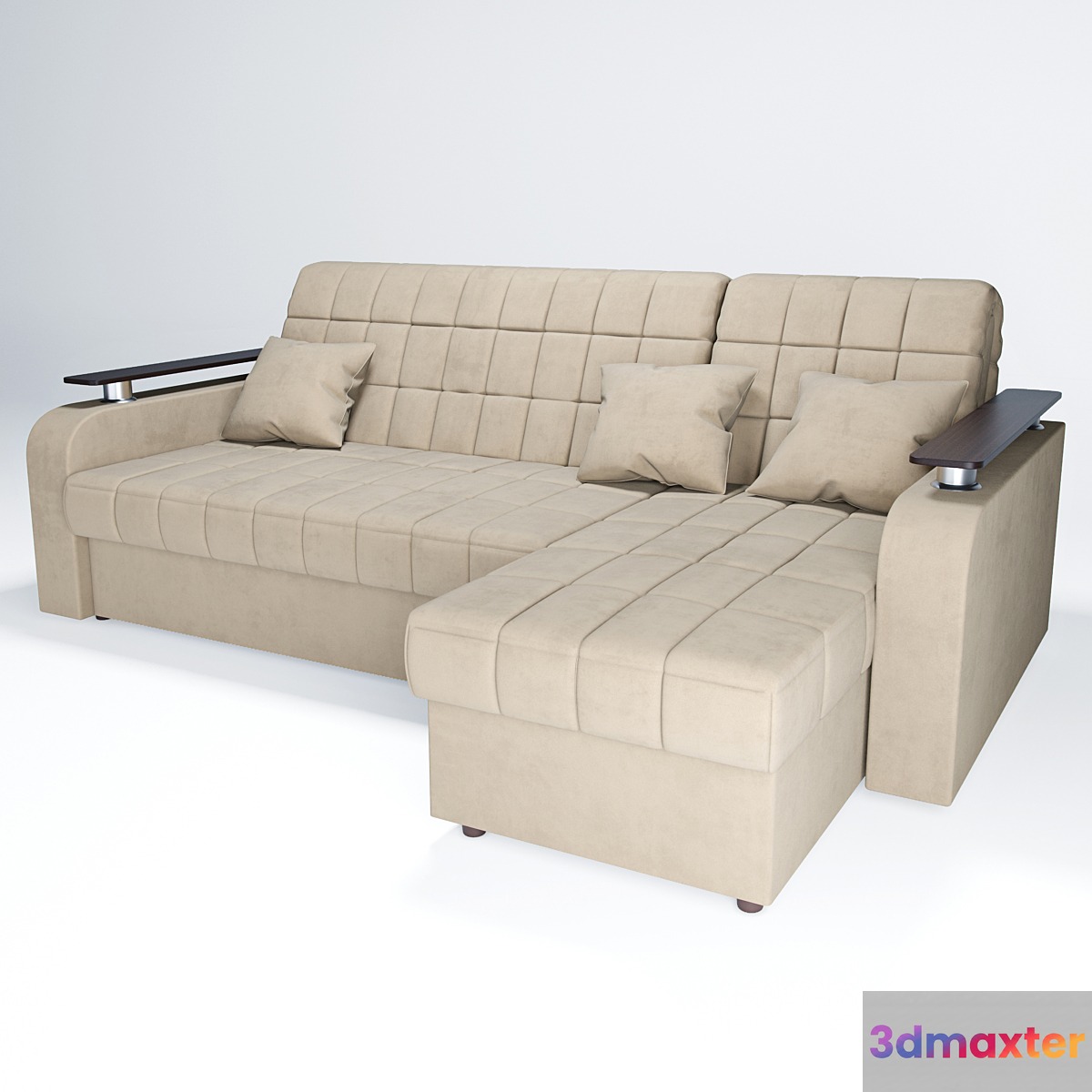 Sofa Corner Accordion Karina 044 - No.2 3D Max