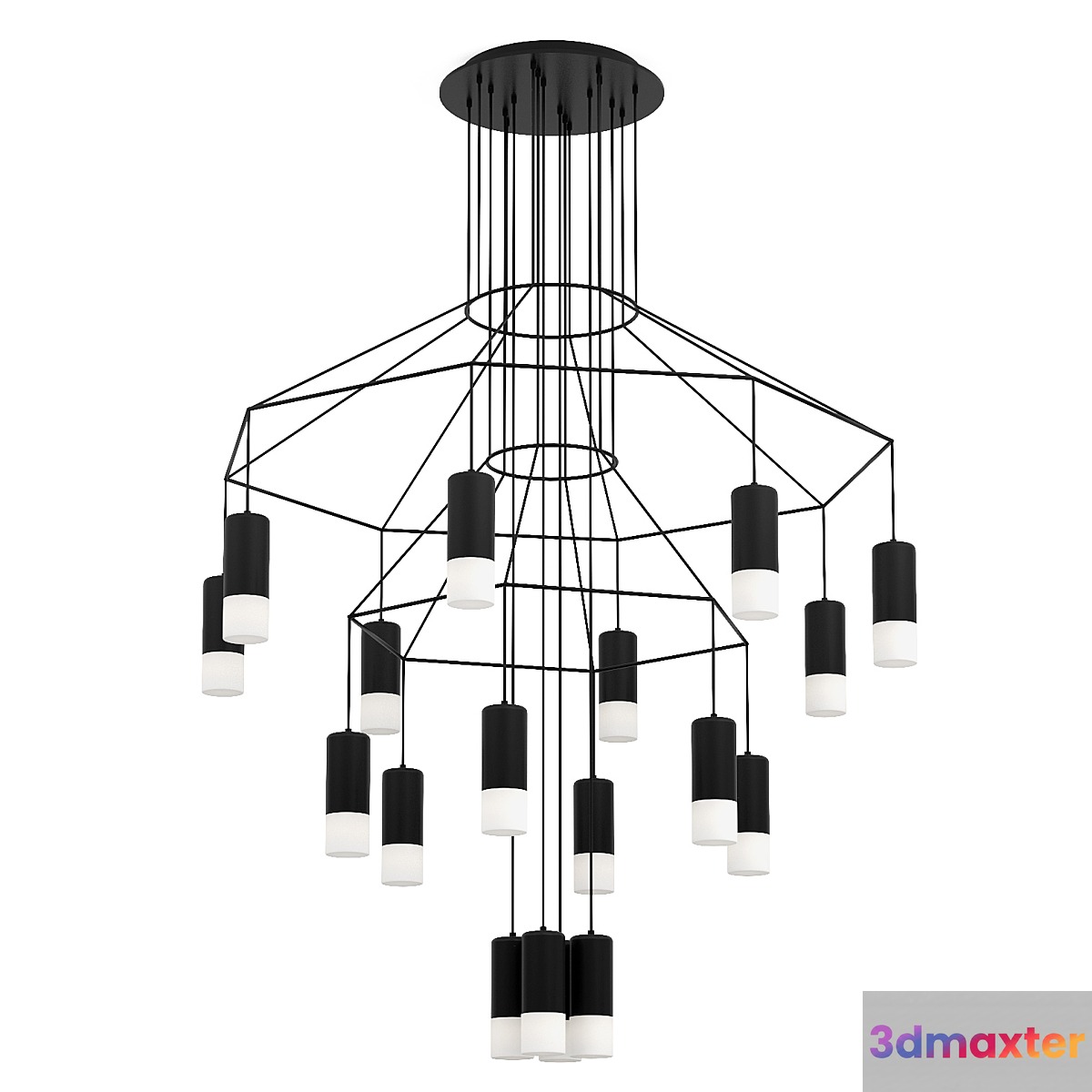 Chandelier Lampatron - VIBIA 3D Max