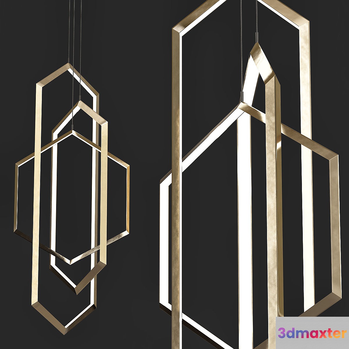 chandelier 3D Max