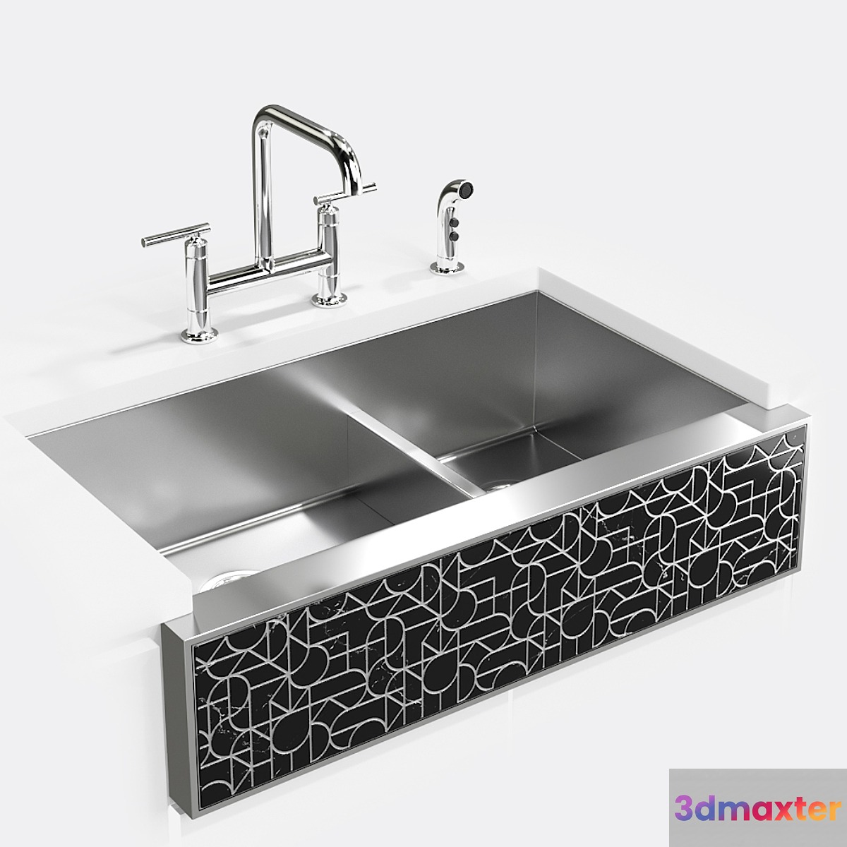 Kitchen Sink KOHLER Tailor 3D Max