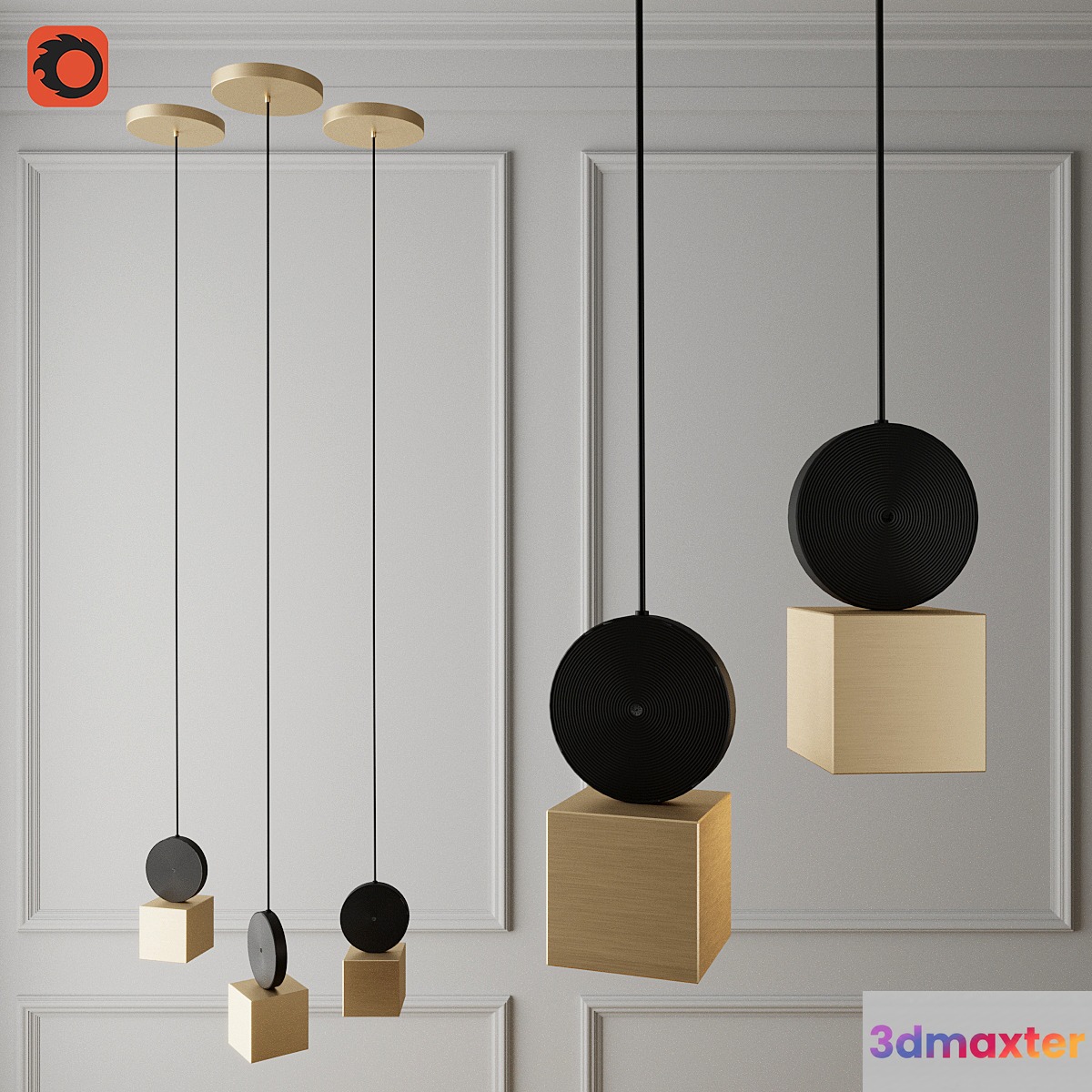 Calé (e) pendant light V2
