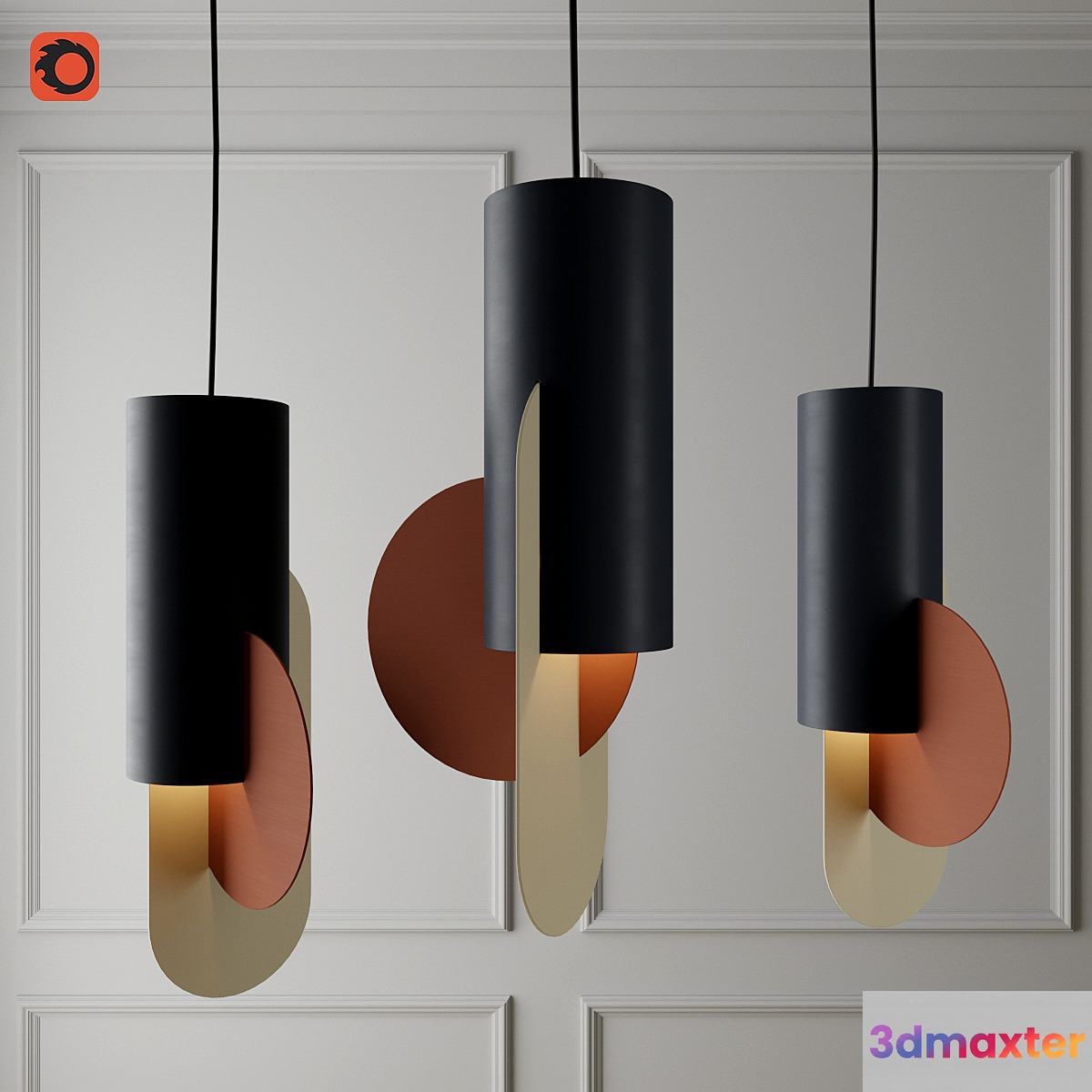 Lamp Suprematic Three CS1