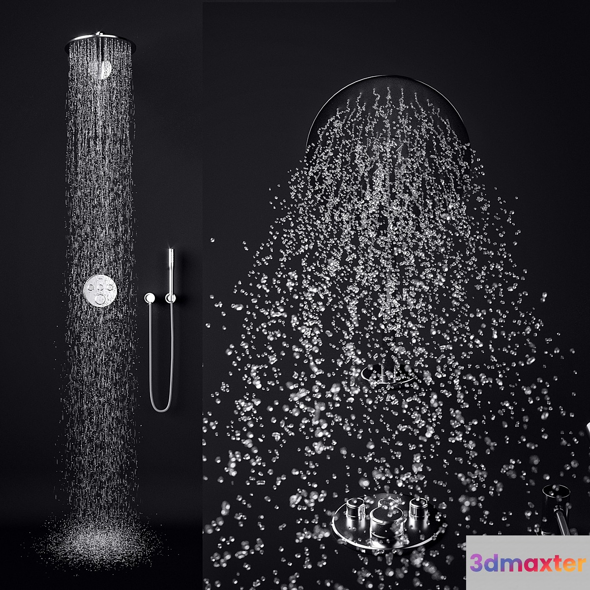 Grohe SmartControl Concealed Shower System - No.2