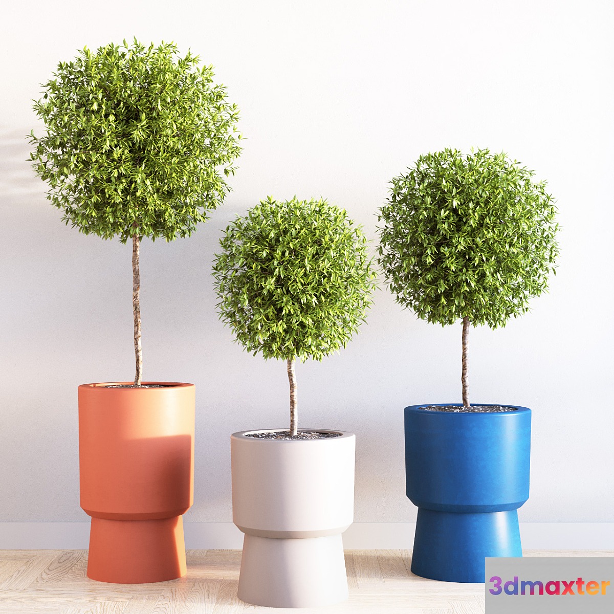 Bishop pedestal planters - No.3