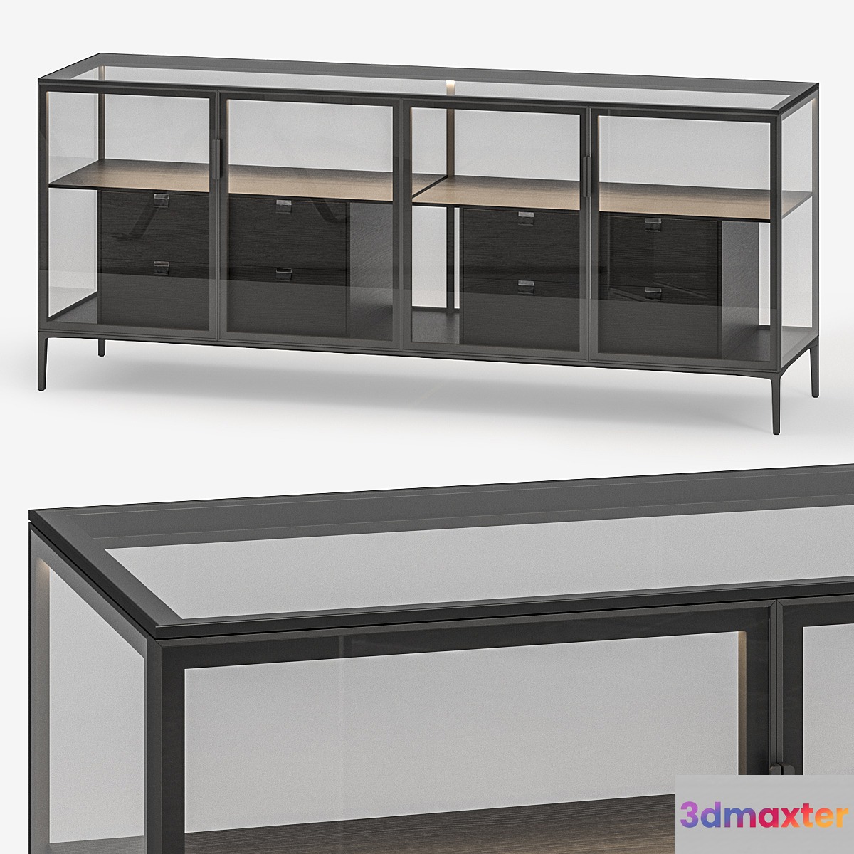 Alambra Case sideboard 3 Rimadesio 3D Max