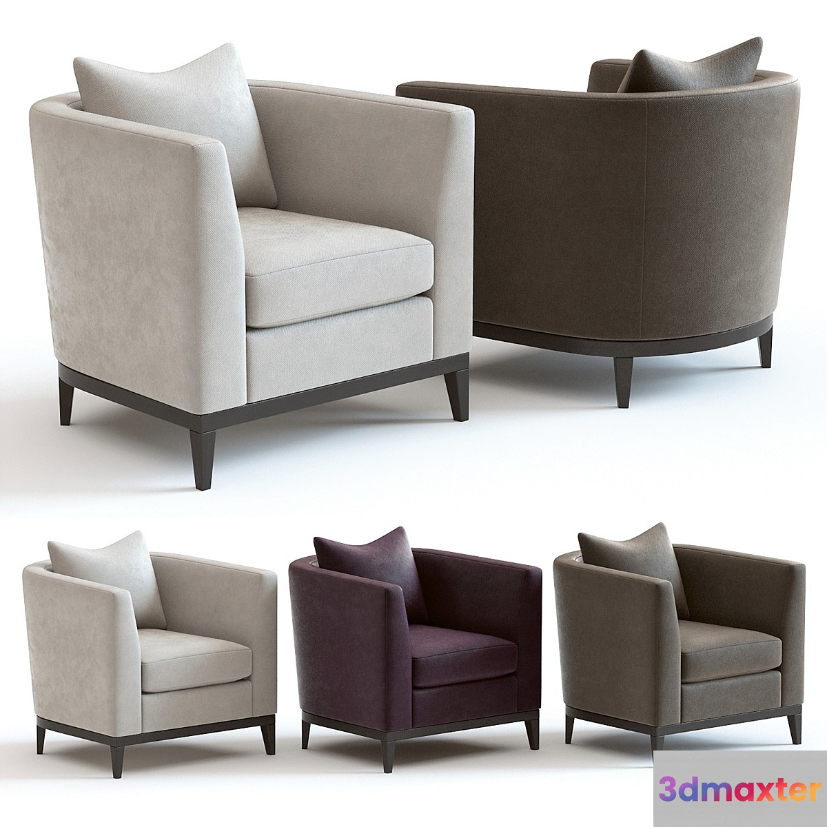 The Sofa & Chair Linnell Armchair 3D Max