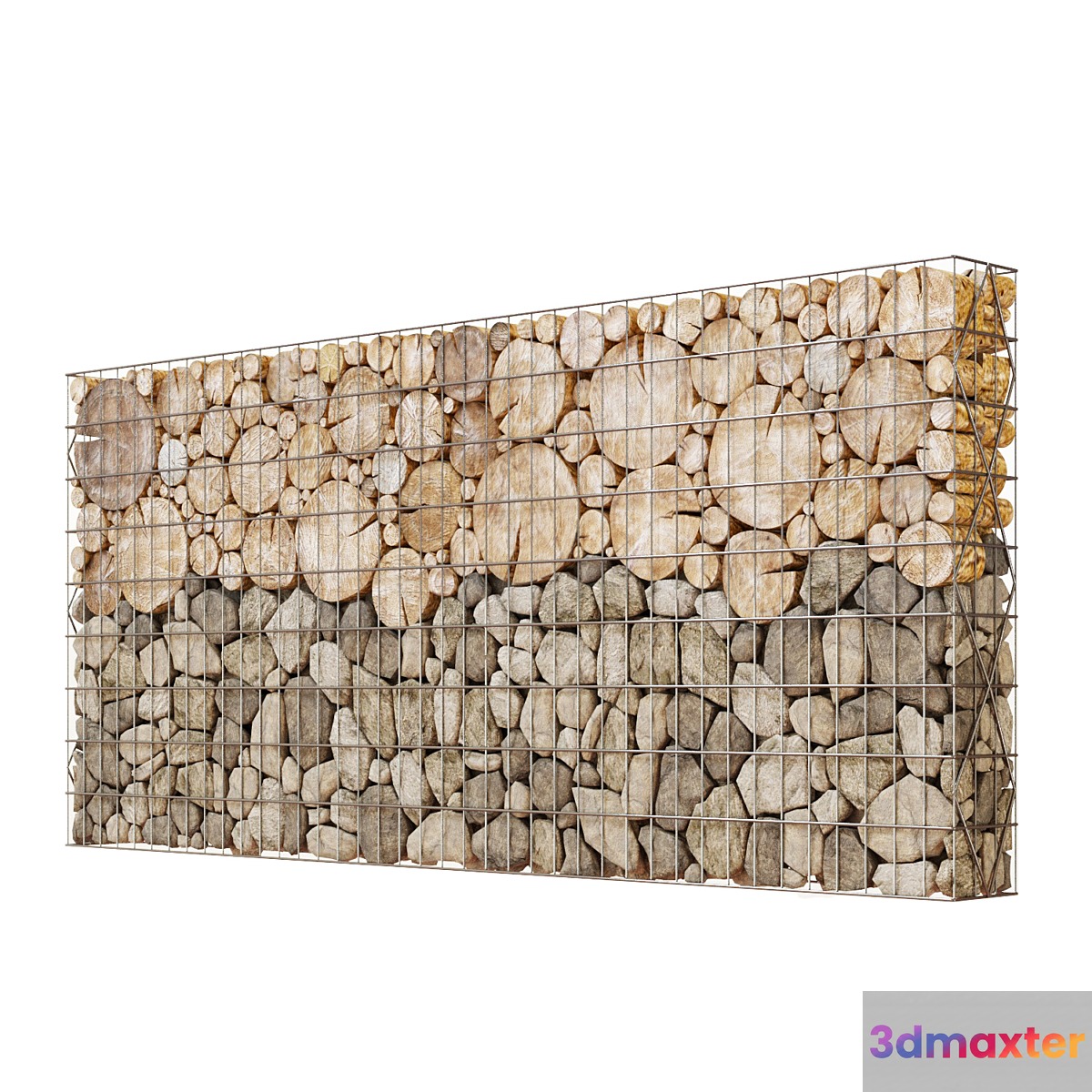 Wooden gabion 1