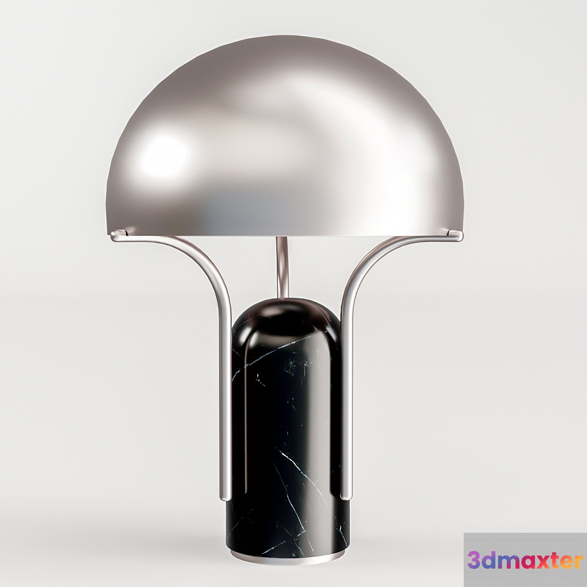 Affinity Medium Dome Table Lamp 3D Max