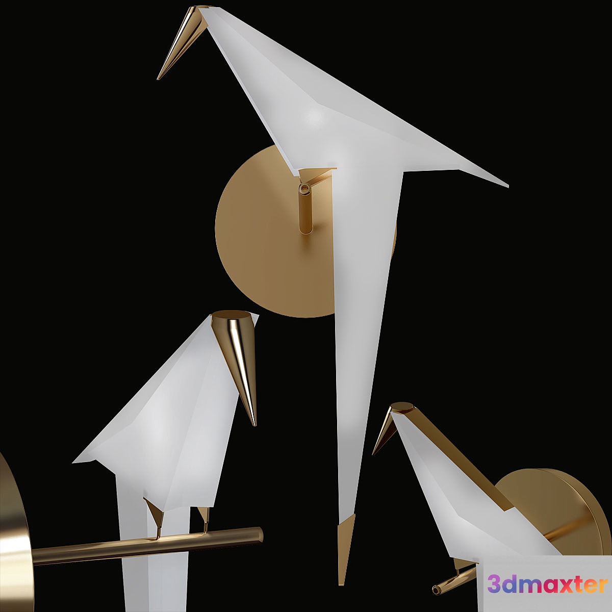 Perch_light_bra 3D Max