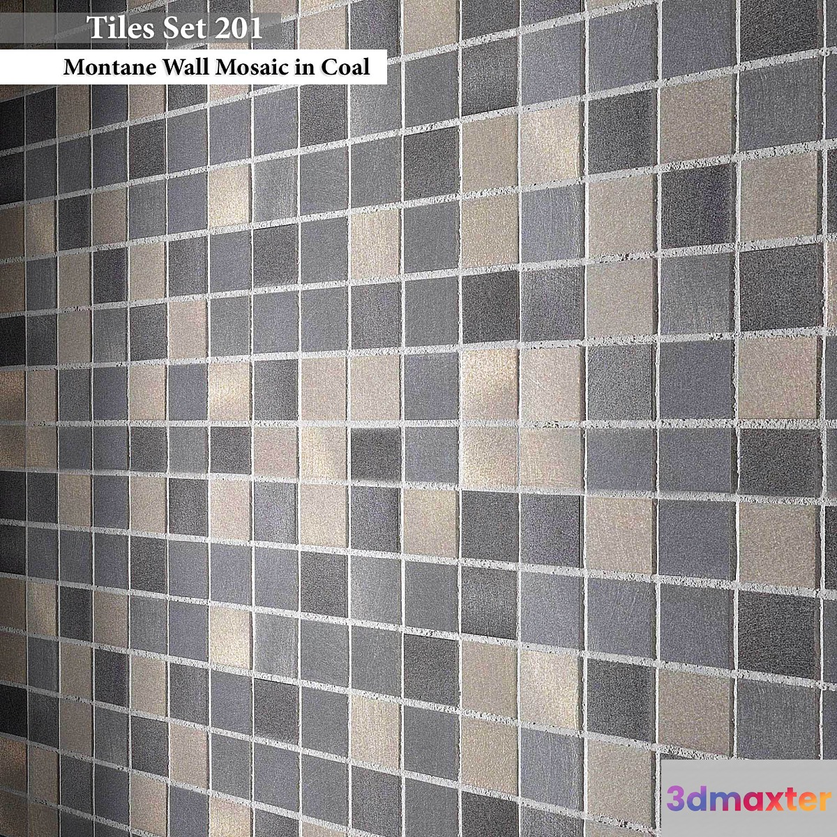 Tiles set 201 3D Max