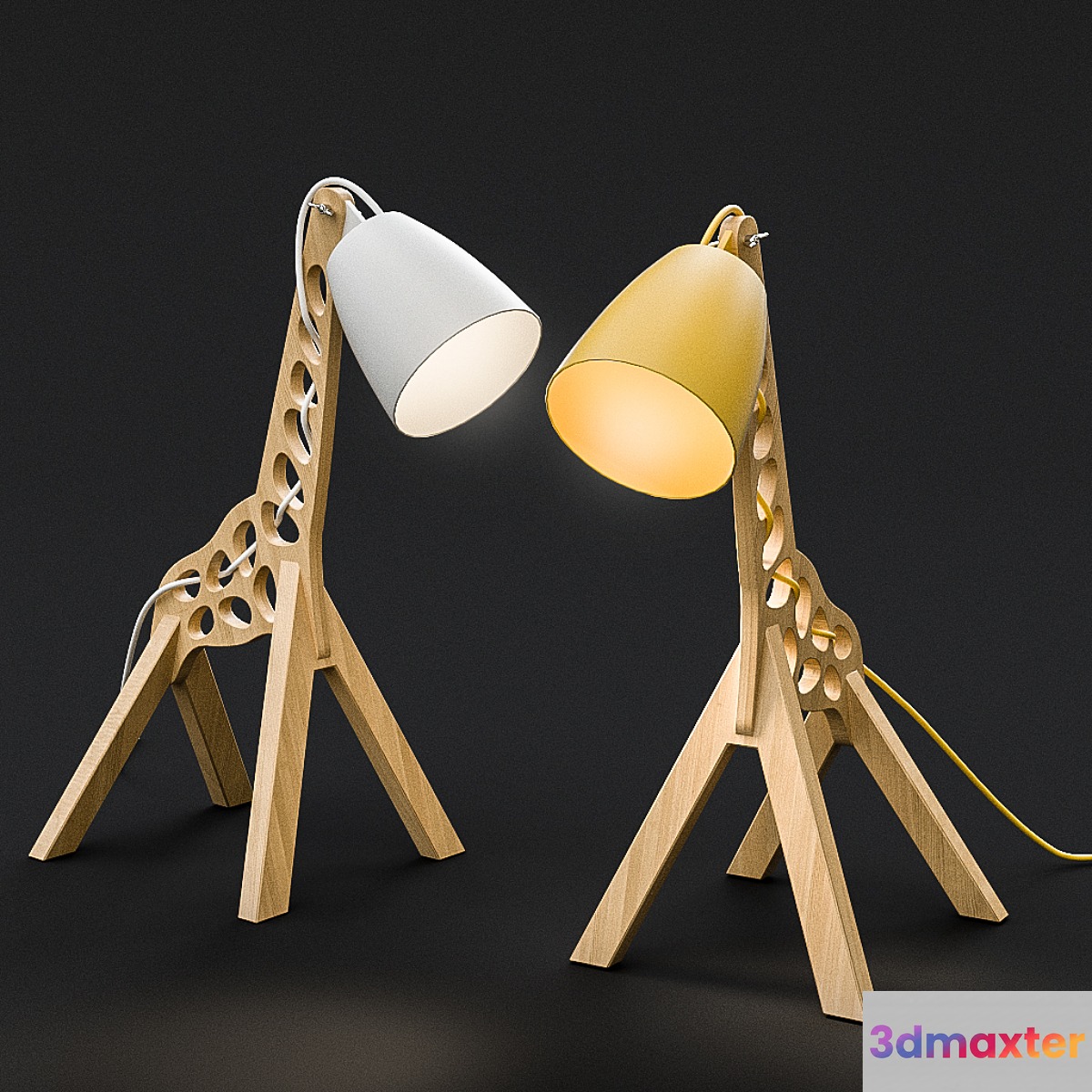 Giffy lamp 3D Max
