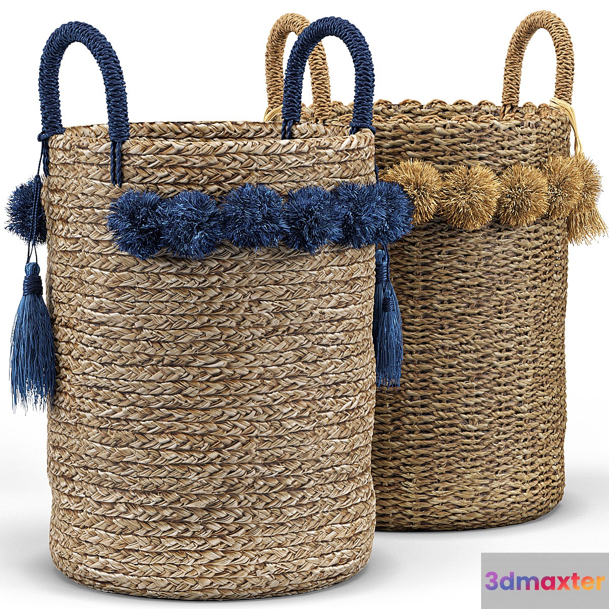 Big Sur Basket Tassel Basket - No.4