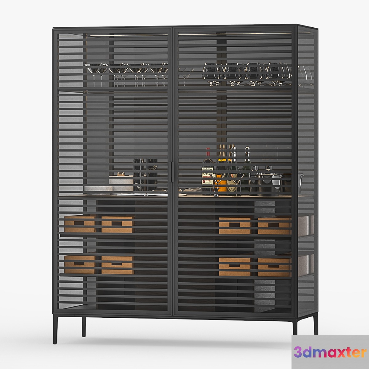 Bar cabinet Alambra Rimadesio N3