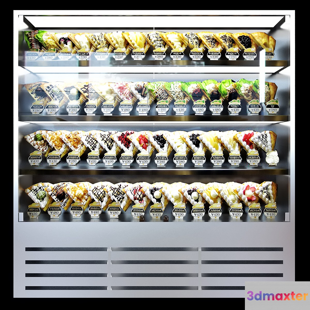 Dessert shelves