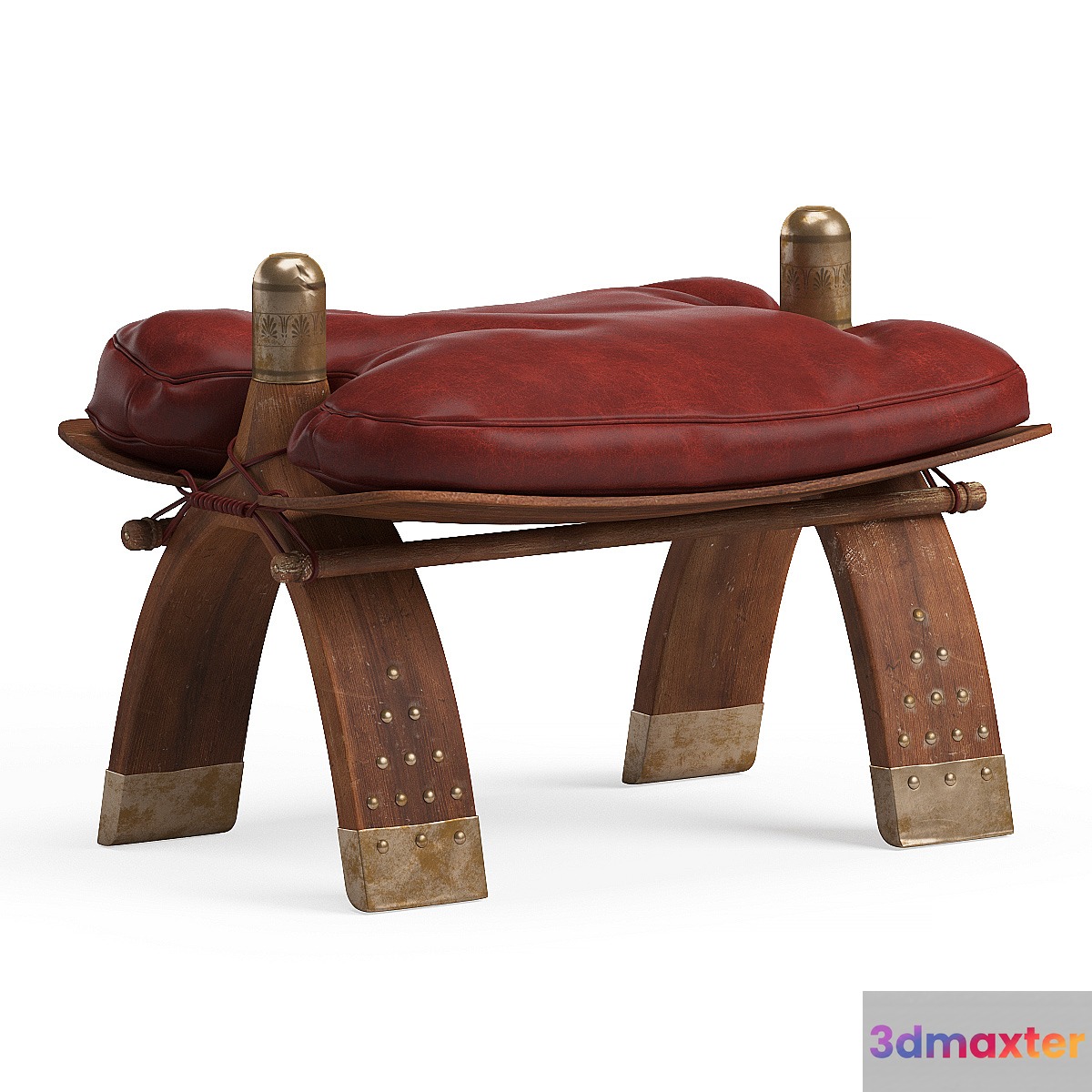 Camel saddle stool 3D Max