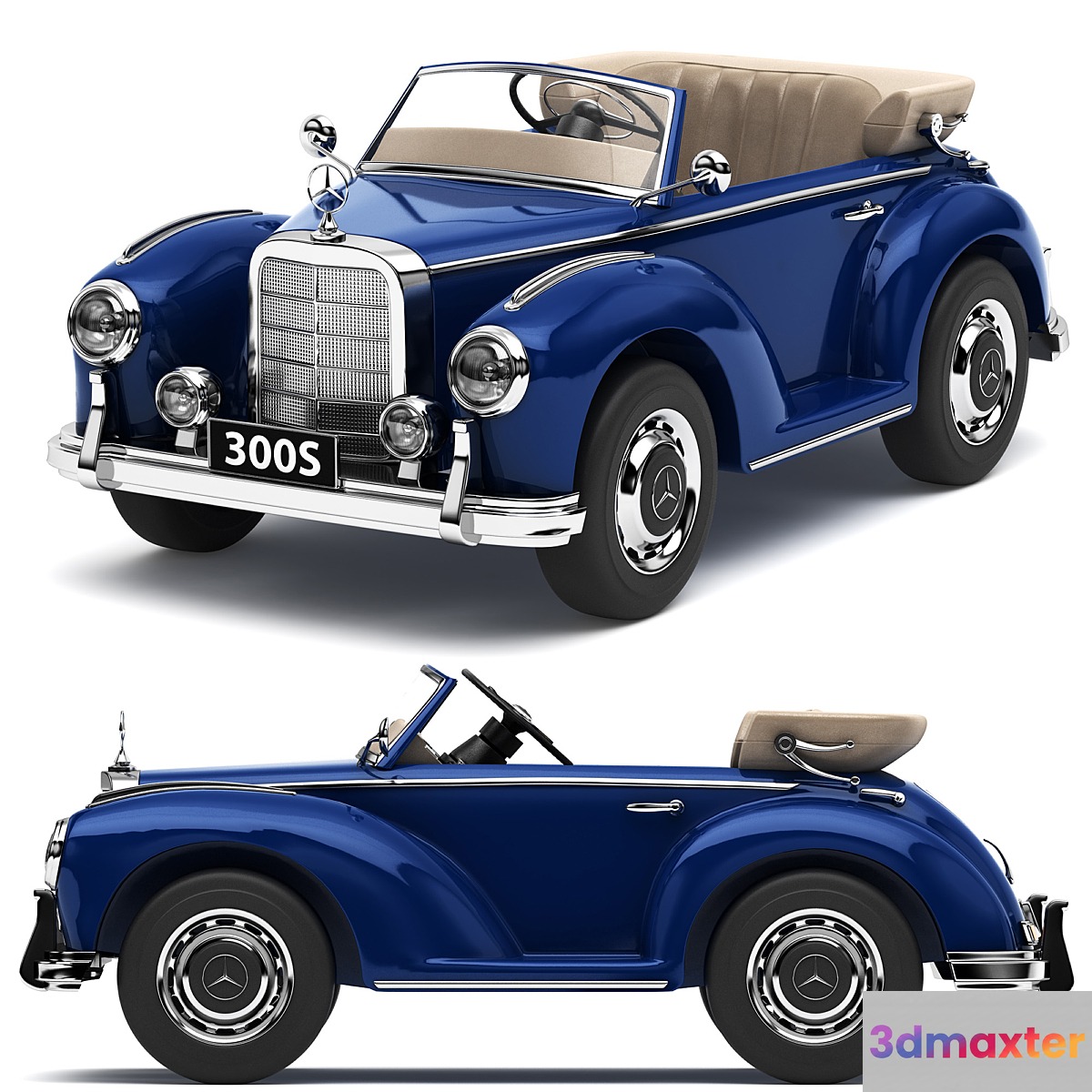 Children's electric car Mercedes-Benz 300S - No.5