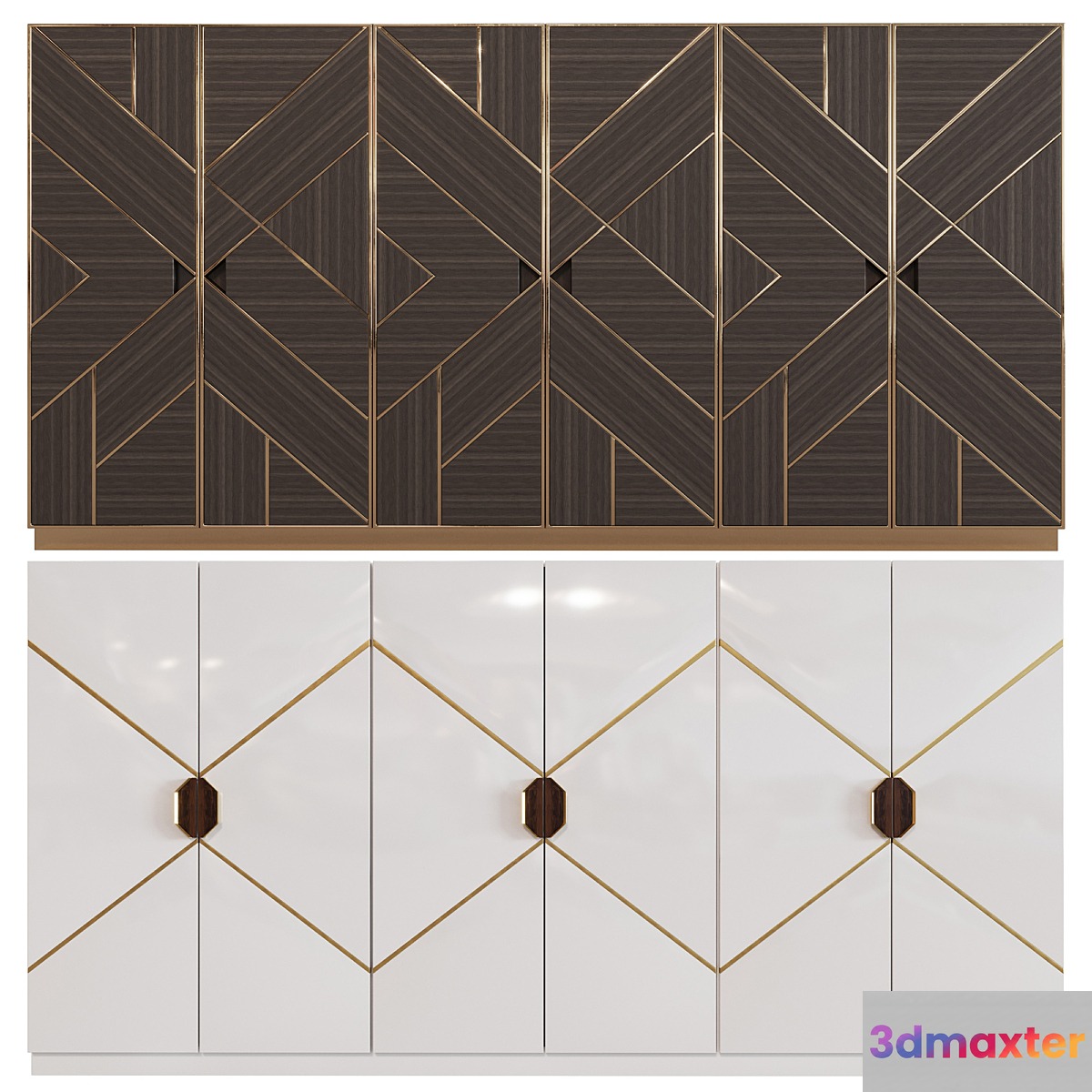 Art Deco Cabinets 01 - No.3