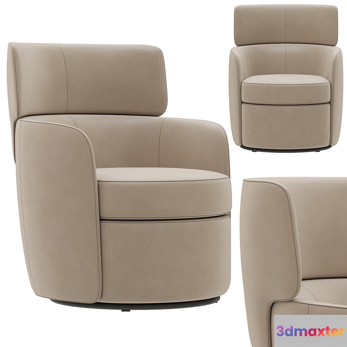 Ditre Italia CLAIRE SWIVEL 3D Max
