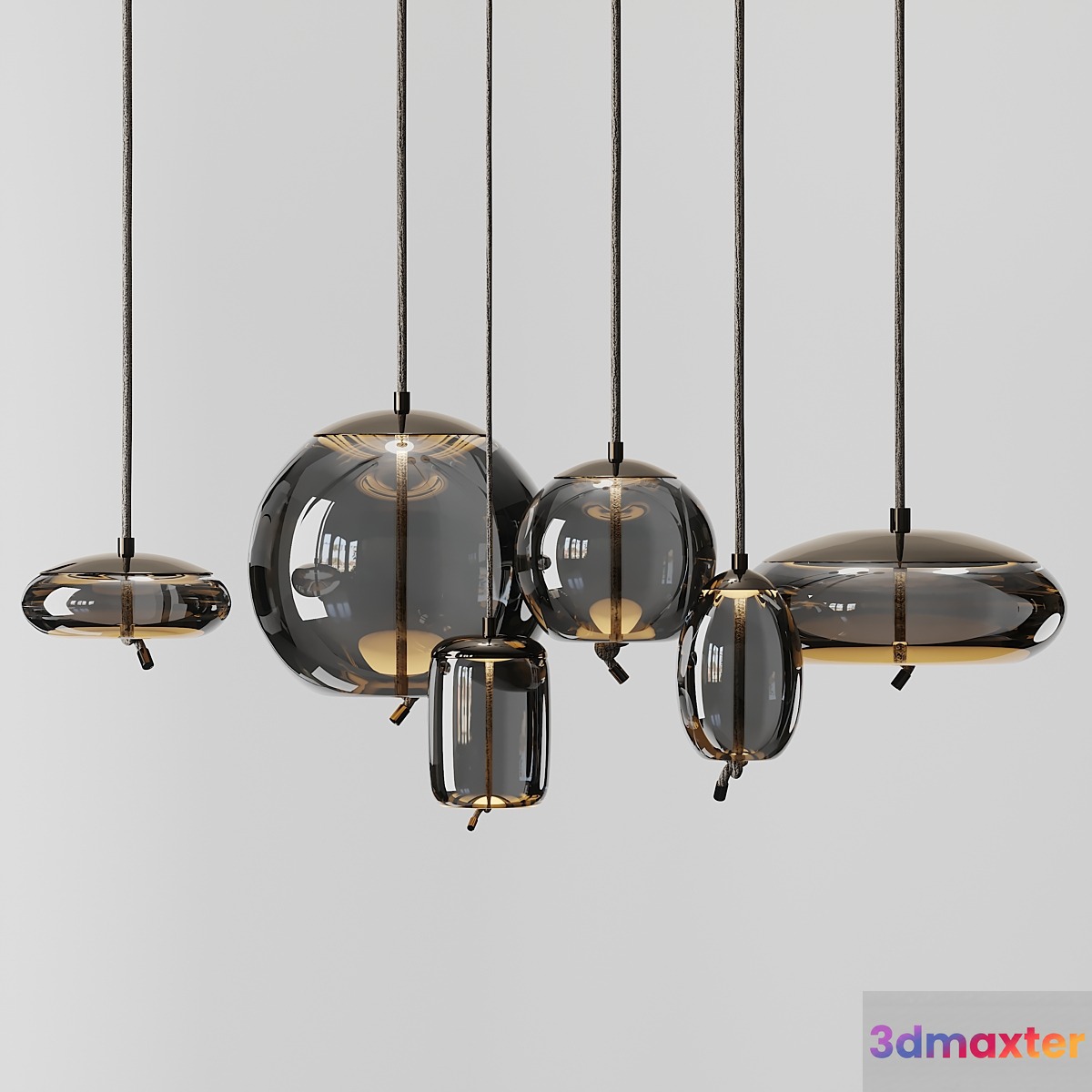 Knot Disco LED Pendant - No.4