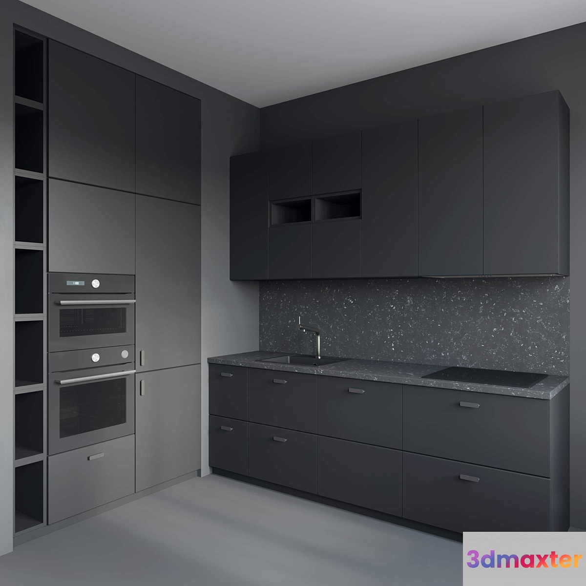 IKEA Kungsbacka Kitchen 3D Max