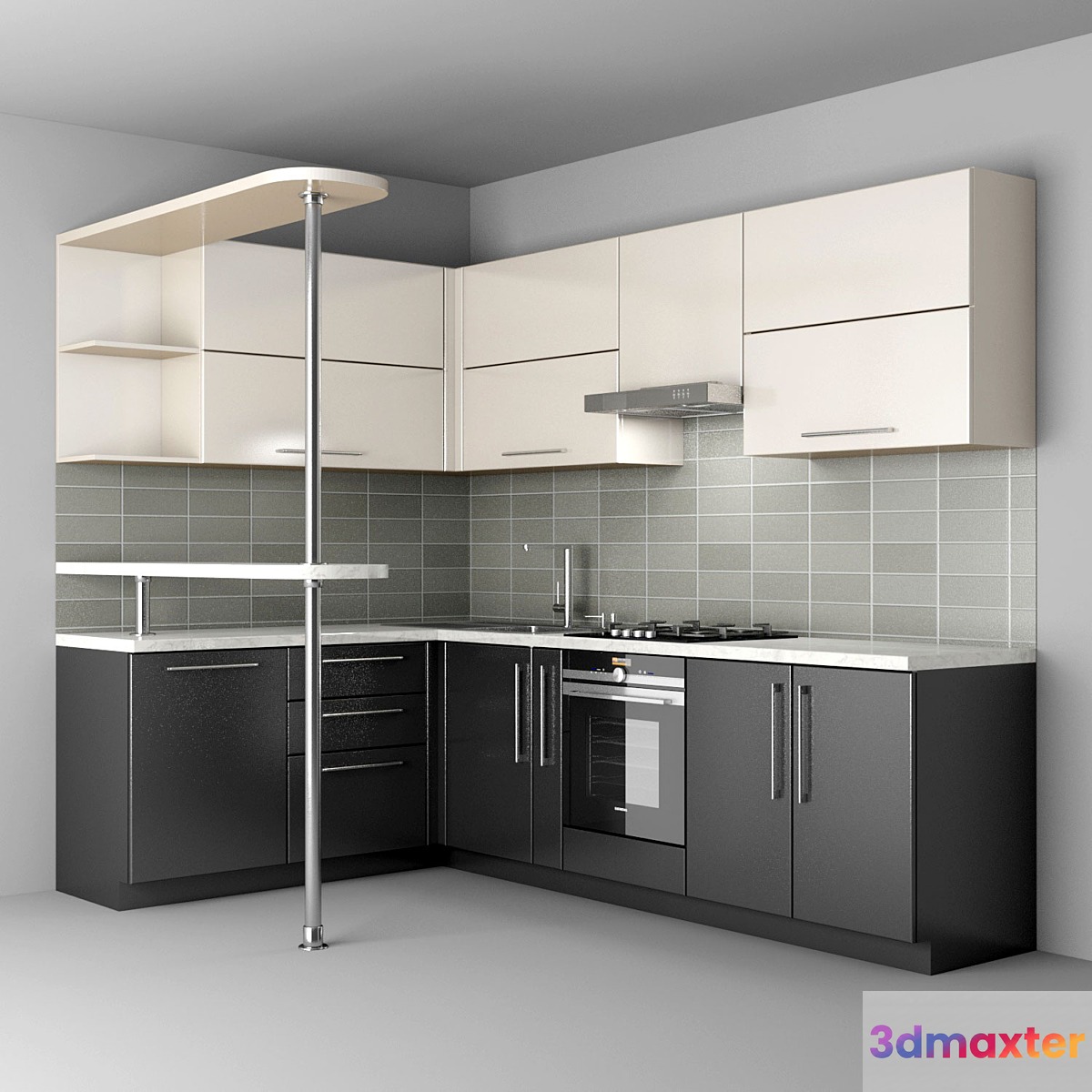 SMART Kitchen 3D Max