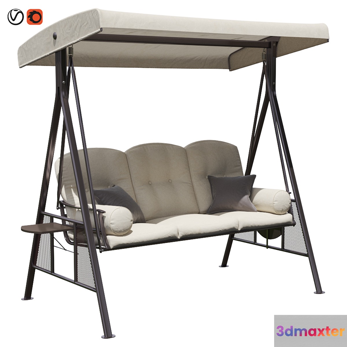 Garden Swing Garden Way Z003 3D Max