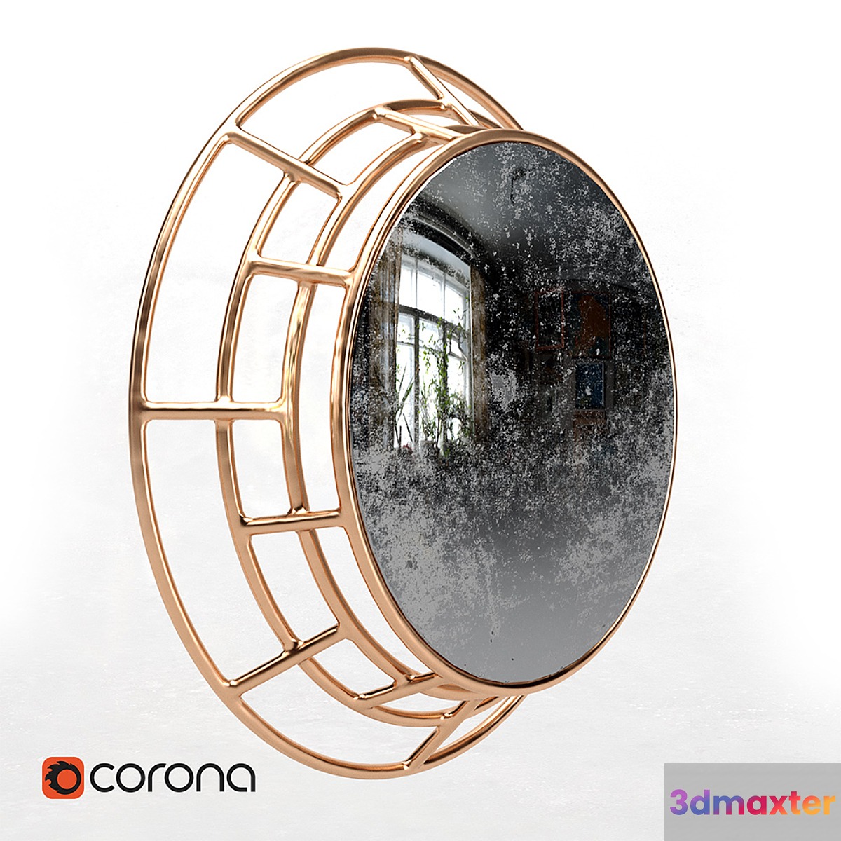 Roma mirror 3D Max