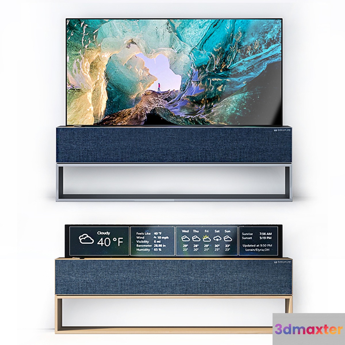 LG Signature Oled TV R 3D Max