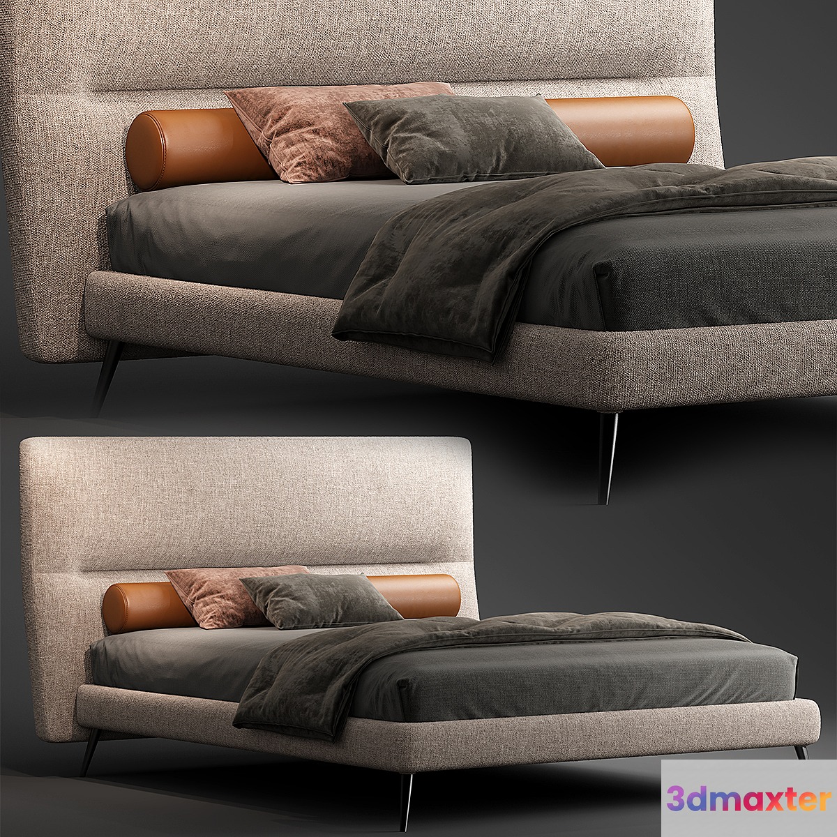 Bed Twils DE LIGHT 3D Max