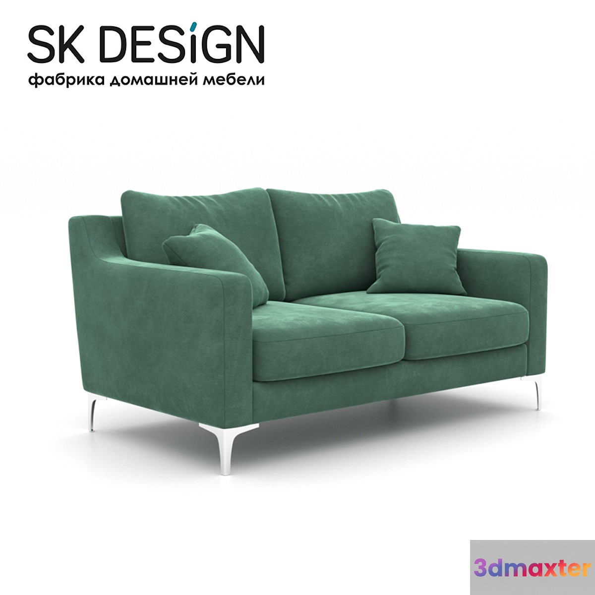 OM Double sofa Mendini ST 136 3D Max