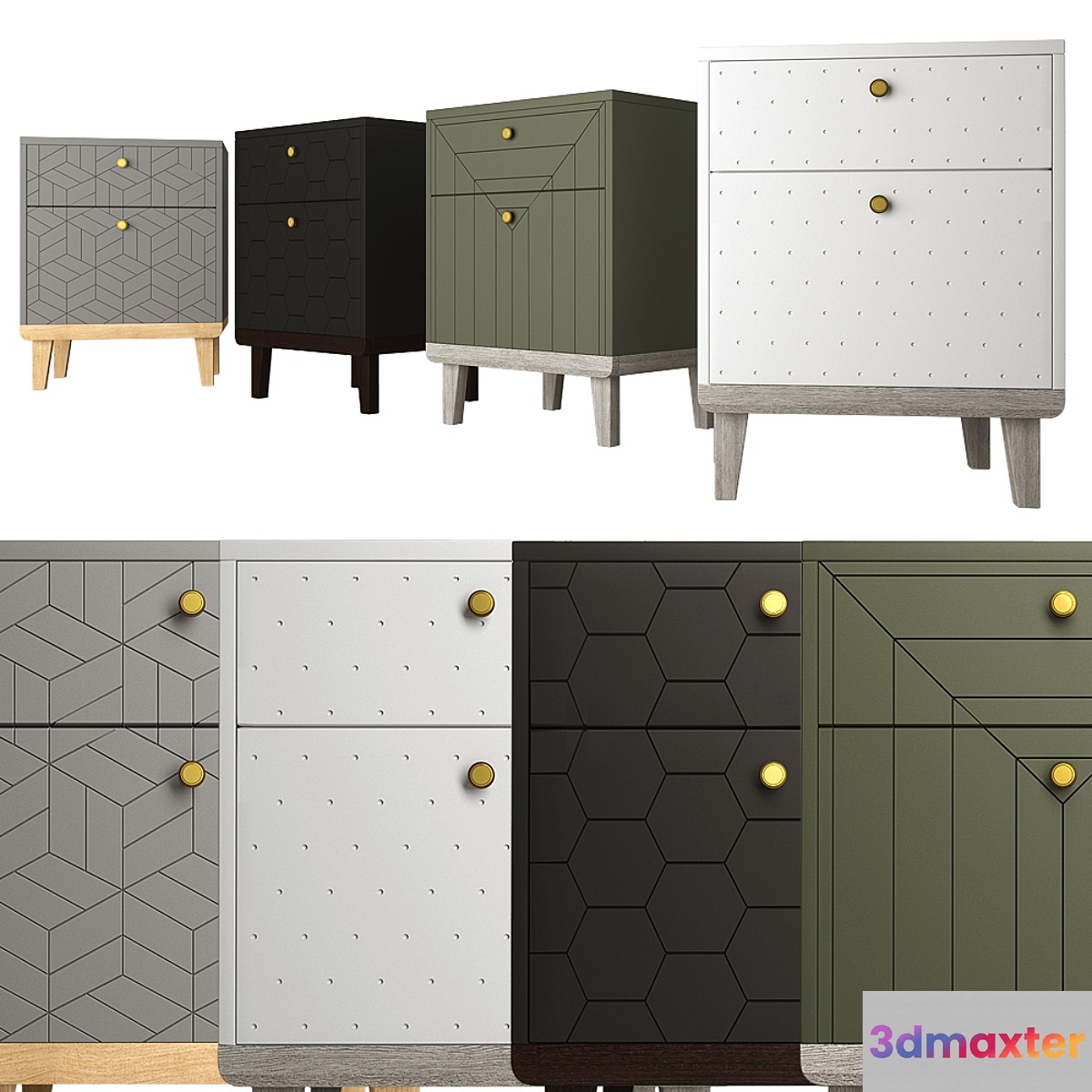 Nightstand Thimon v2 3D Max