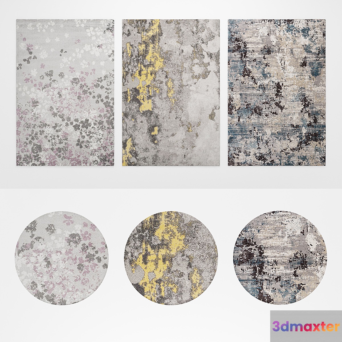 Bargainarea Rugs Collection 1 - No.2 3D Max