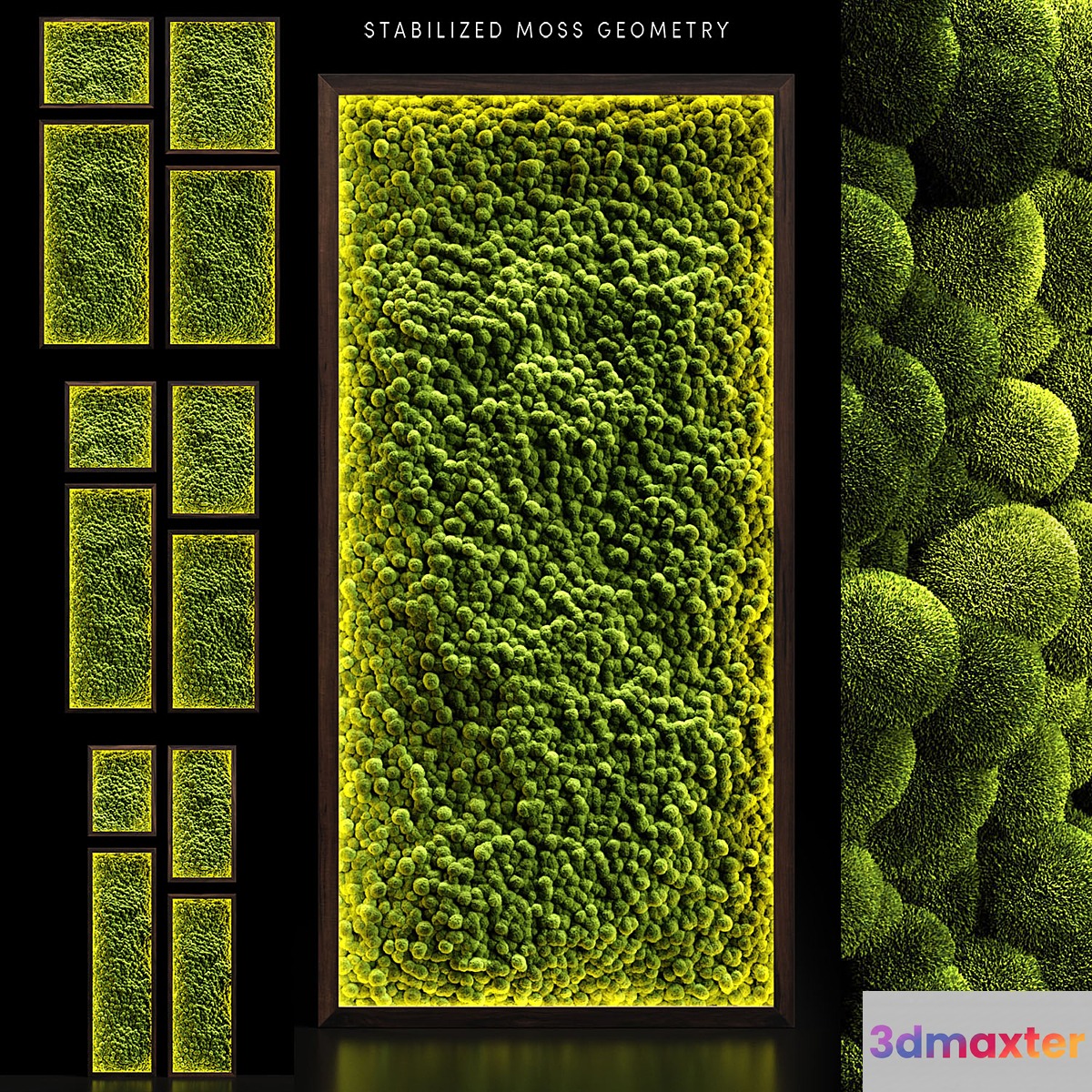 Mosswalls 2 3D Max
