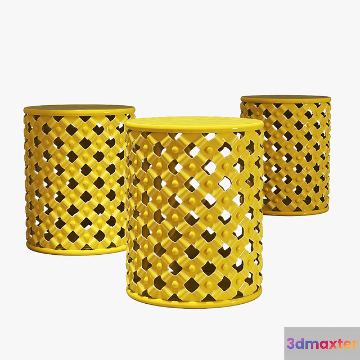 Beachcrest home gaynor garden stool 3D Max