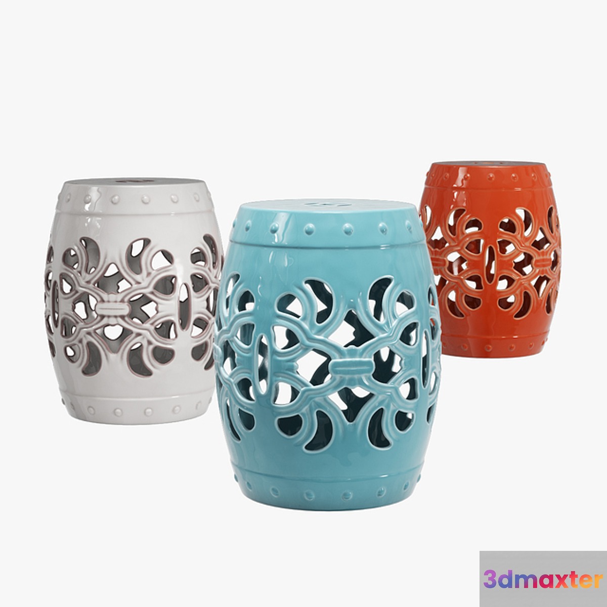 Mercury row donofrio garden stool 3D Max