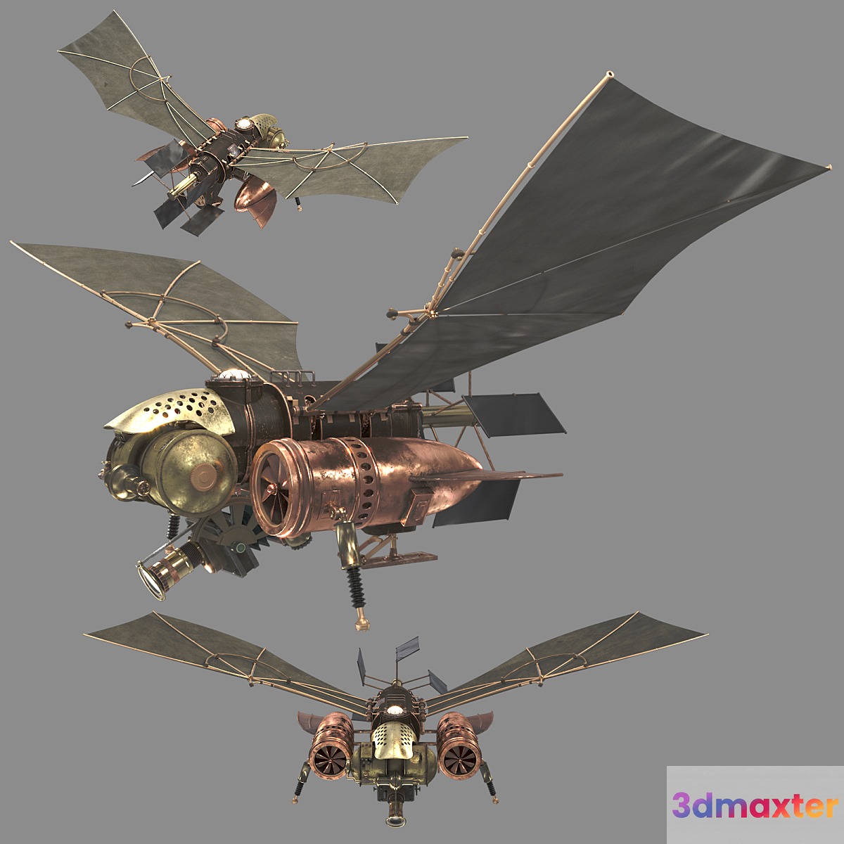 Drone hornet 3D Max