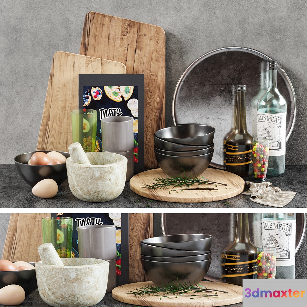 Kitchen Decorative set 01