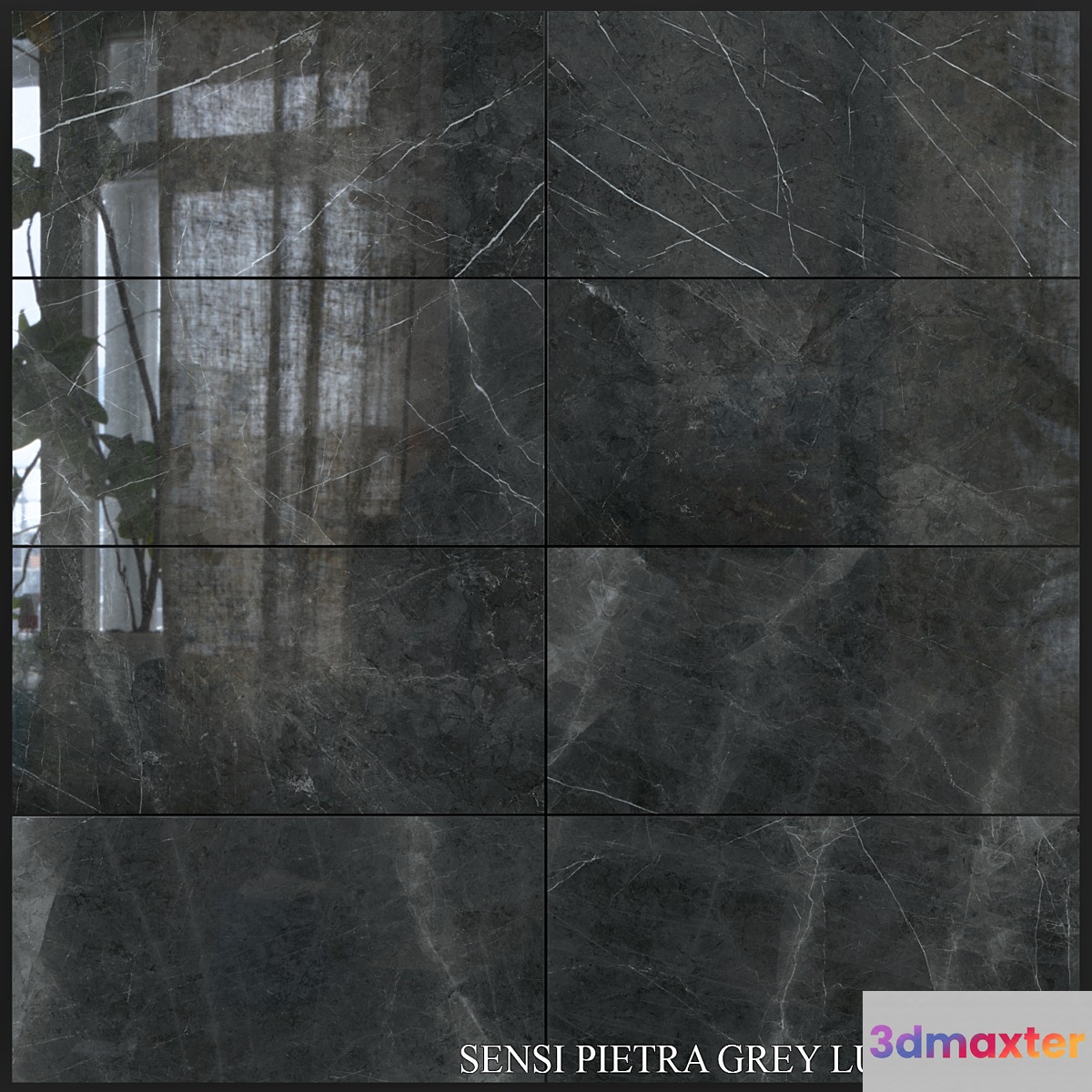 ABK Sensi Pietra Grey Lux 600x1200 3D Max