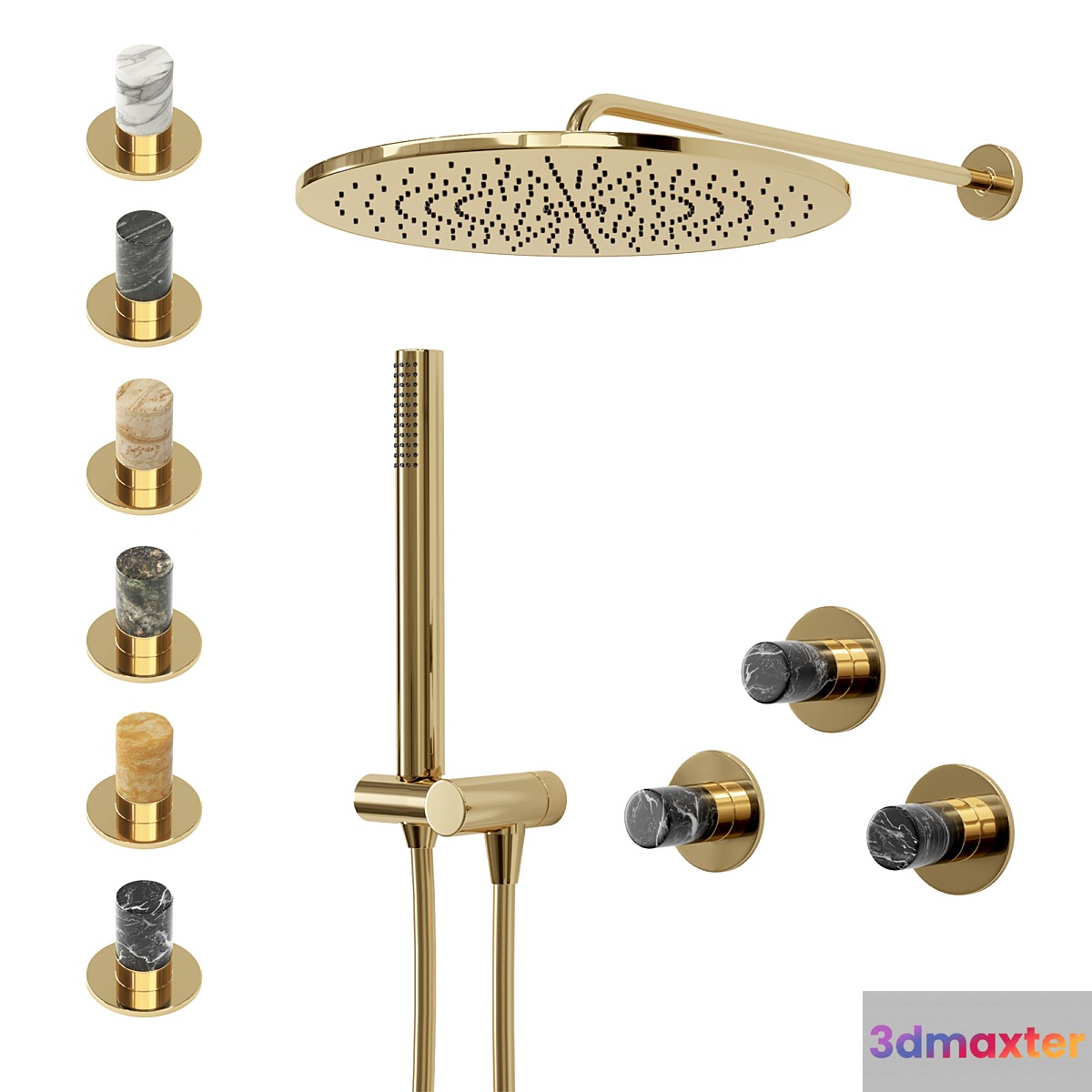 Griferias Maier Skulpture Shower System - No.4