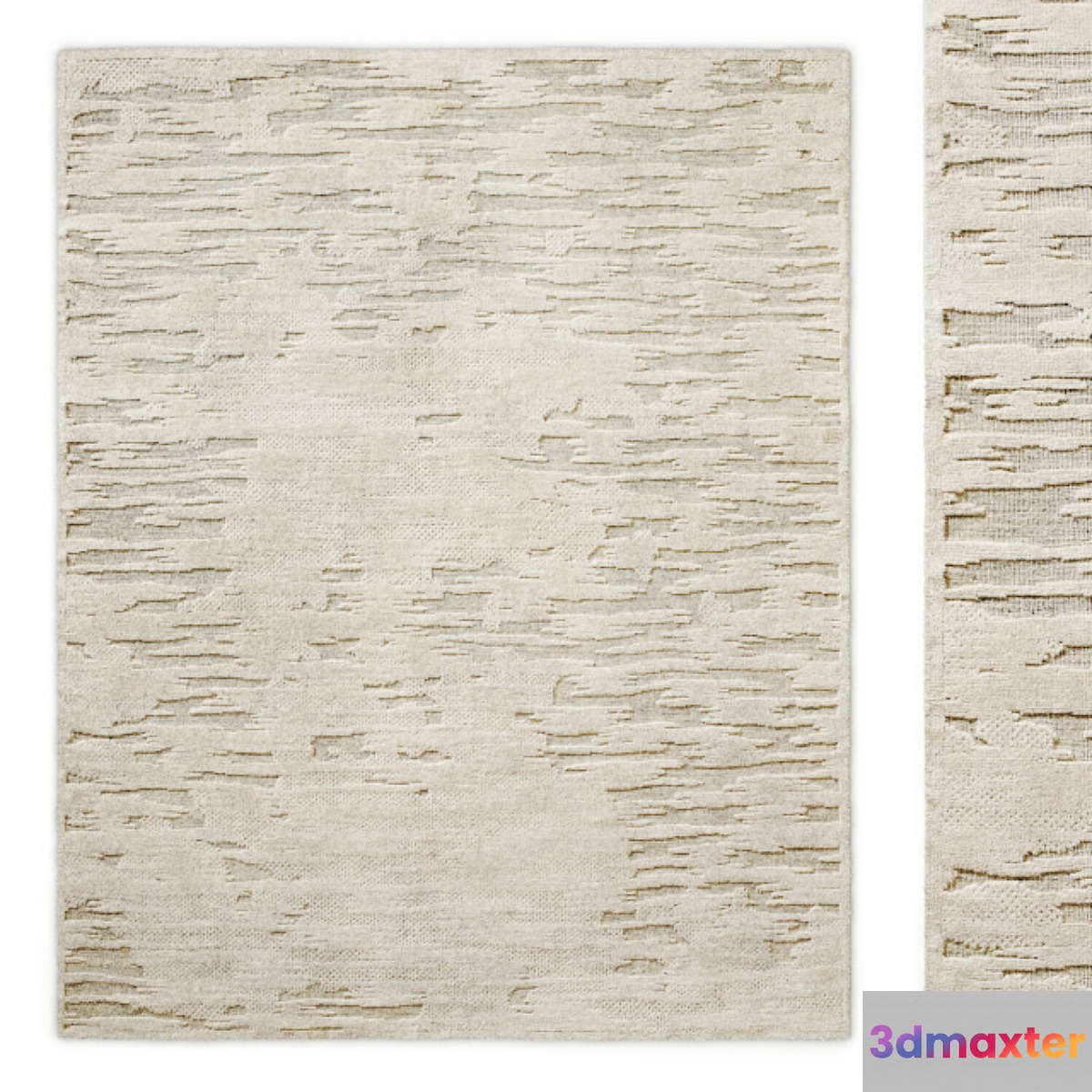 Caldera Hand-Knotted Wool Rug RH - No.4