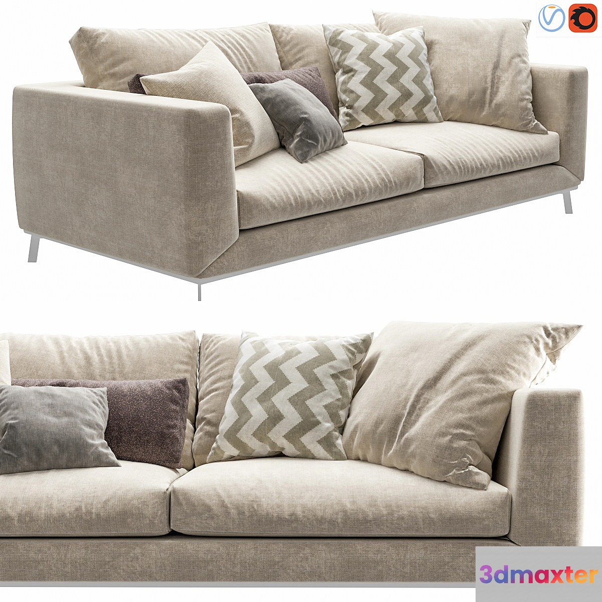 Boconcept fargo 3D Max