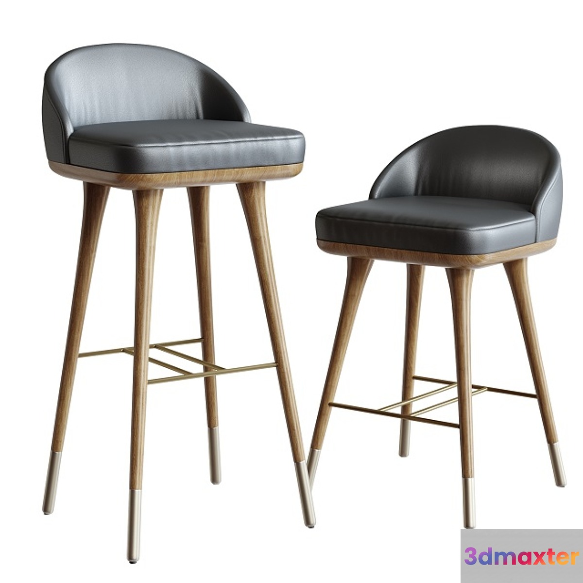 Arteriorshome Walsh Bar Stool Walsh Counter Stool 3D Max