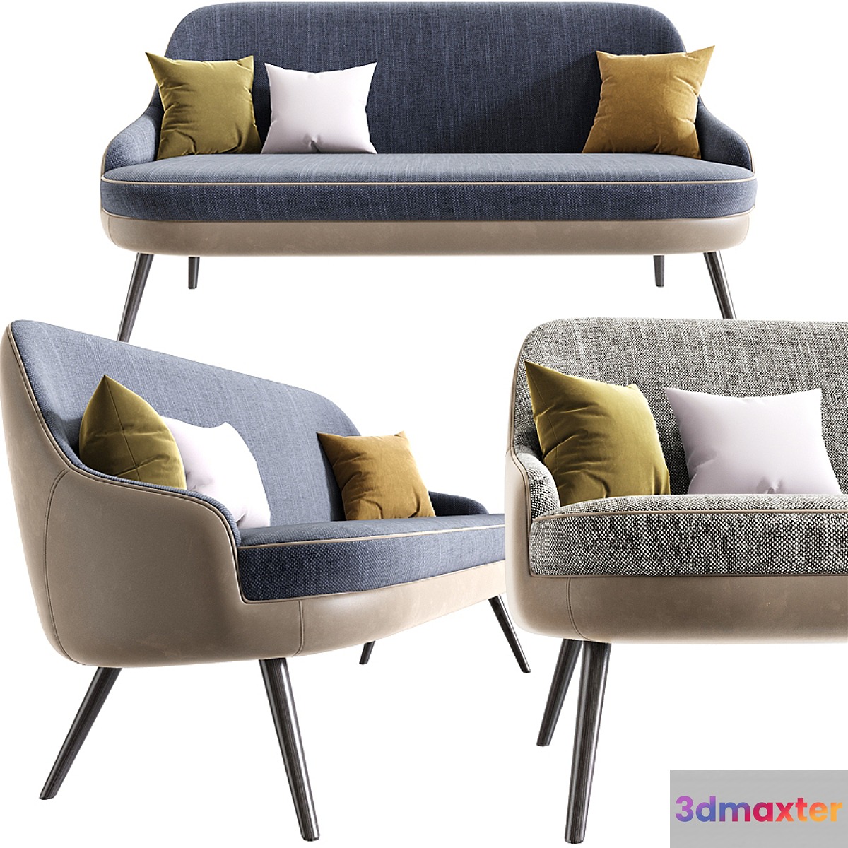 375 Walter Knoll Sofa - No.2